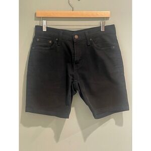 Levi‎ Strauss 541 Black Denim Shorts Men's Size 29